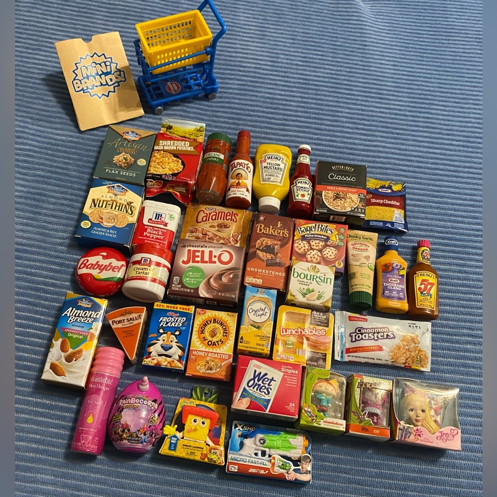 3.) 35 ct. Zuru Mini Brands plus accessories!